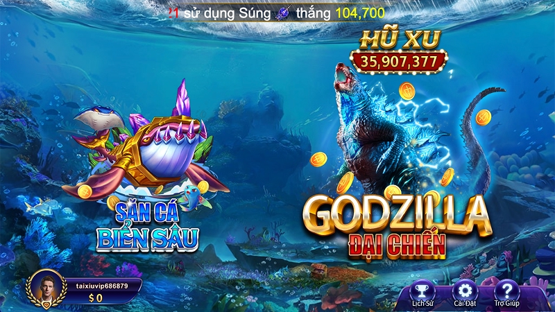 Săn boss khủng trong game bắn cá COBET